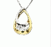 Genuine 9 kt Gold Necklace Pendant