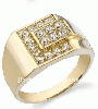 Hot-selling 9K yellow gold ring