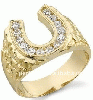 Union Ring Full 9K yellow gold ring